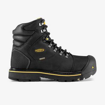 KEEN Milwaukee Waterproof (Steel Toe) - Cierne Pracovne Cizmy Panske, K0243SK